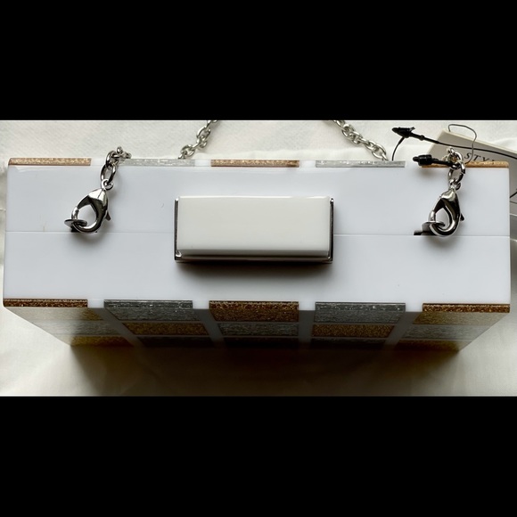 Sondra Roberts Resin Box Clutch - NEW WITH TAGS - Picture 4 of 10